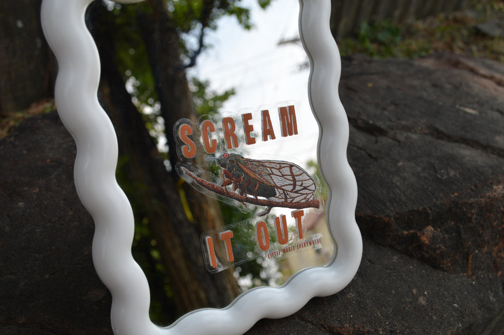 Scream It Out Mirror Affirmation