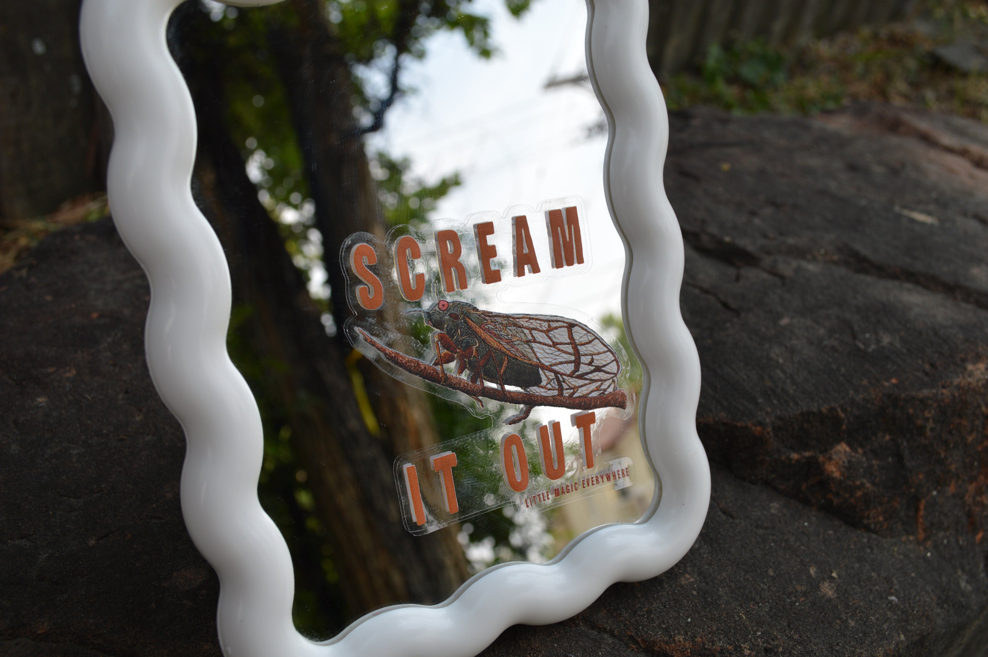 Scream It Out Mirror Affirmation