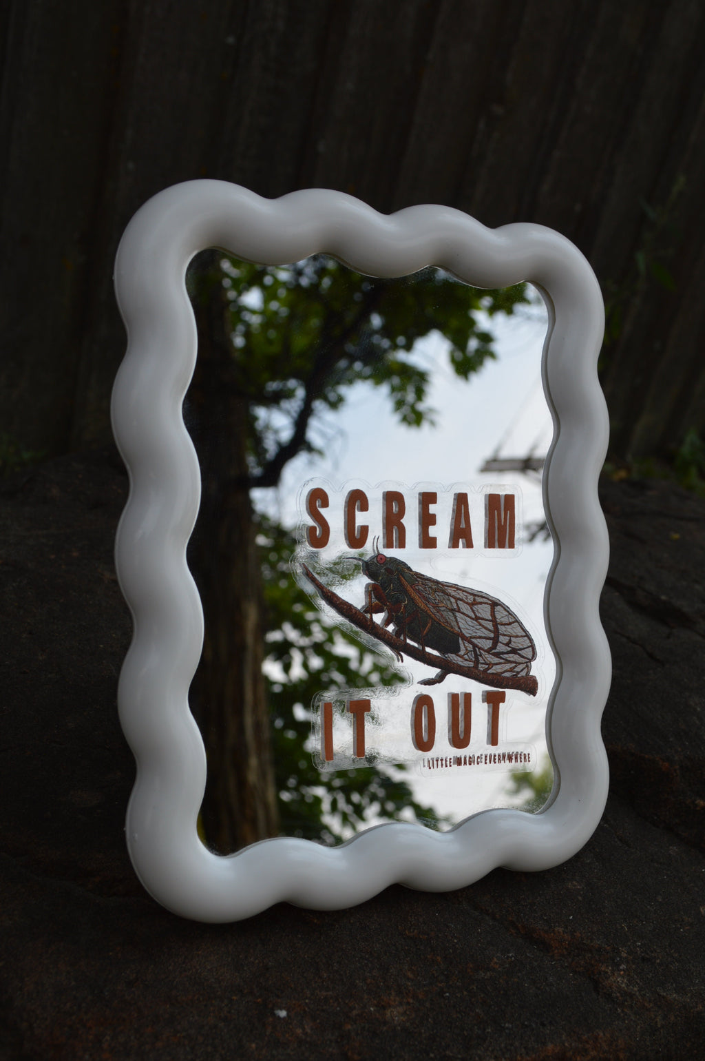 Scream It Out Mirror Affirmation