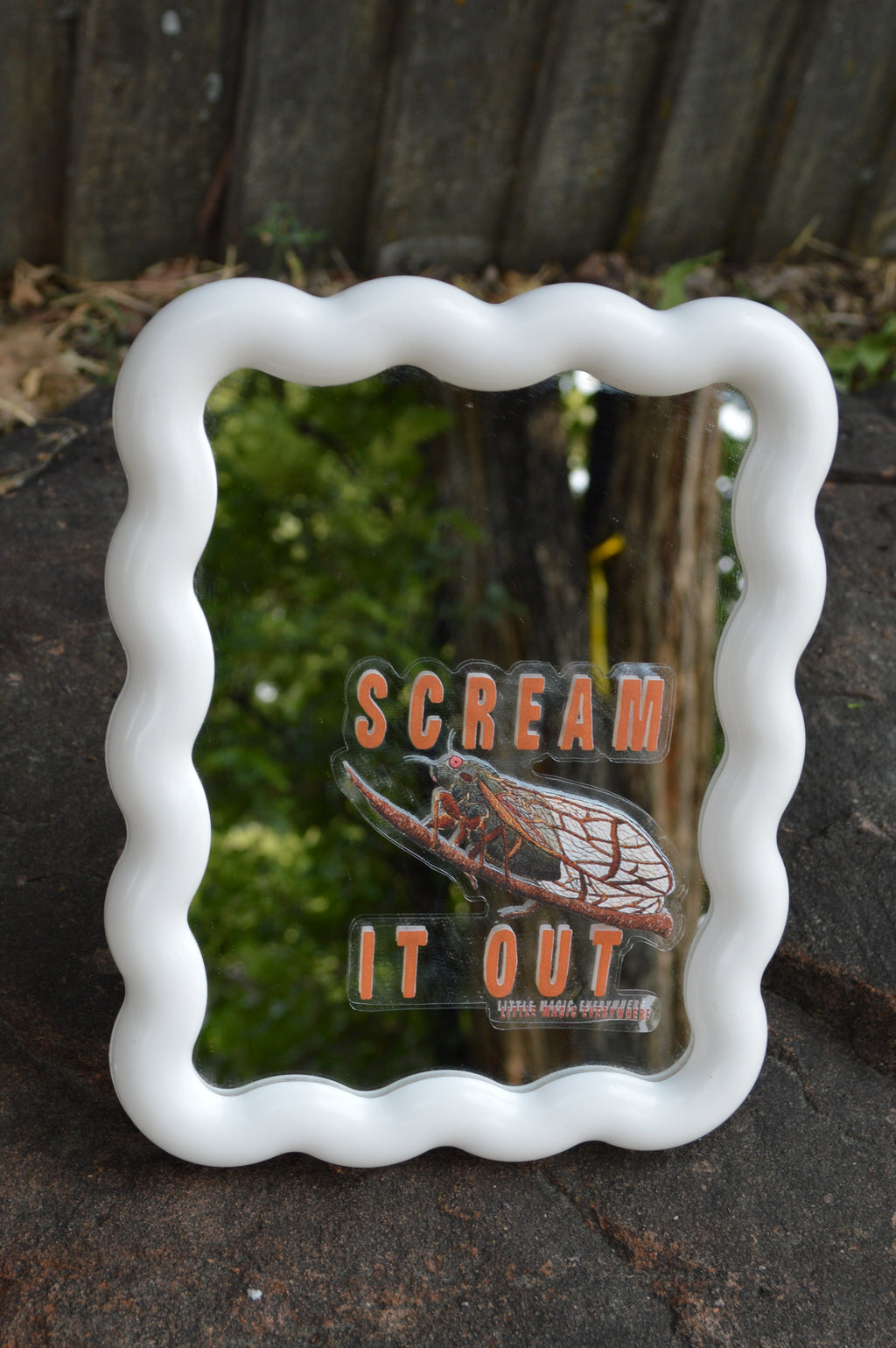 Scream It Out Mirror Affirmation
