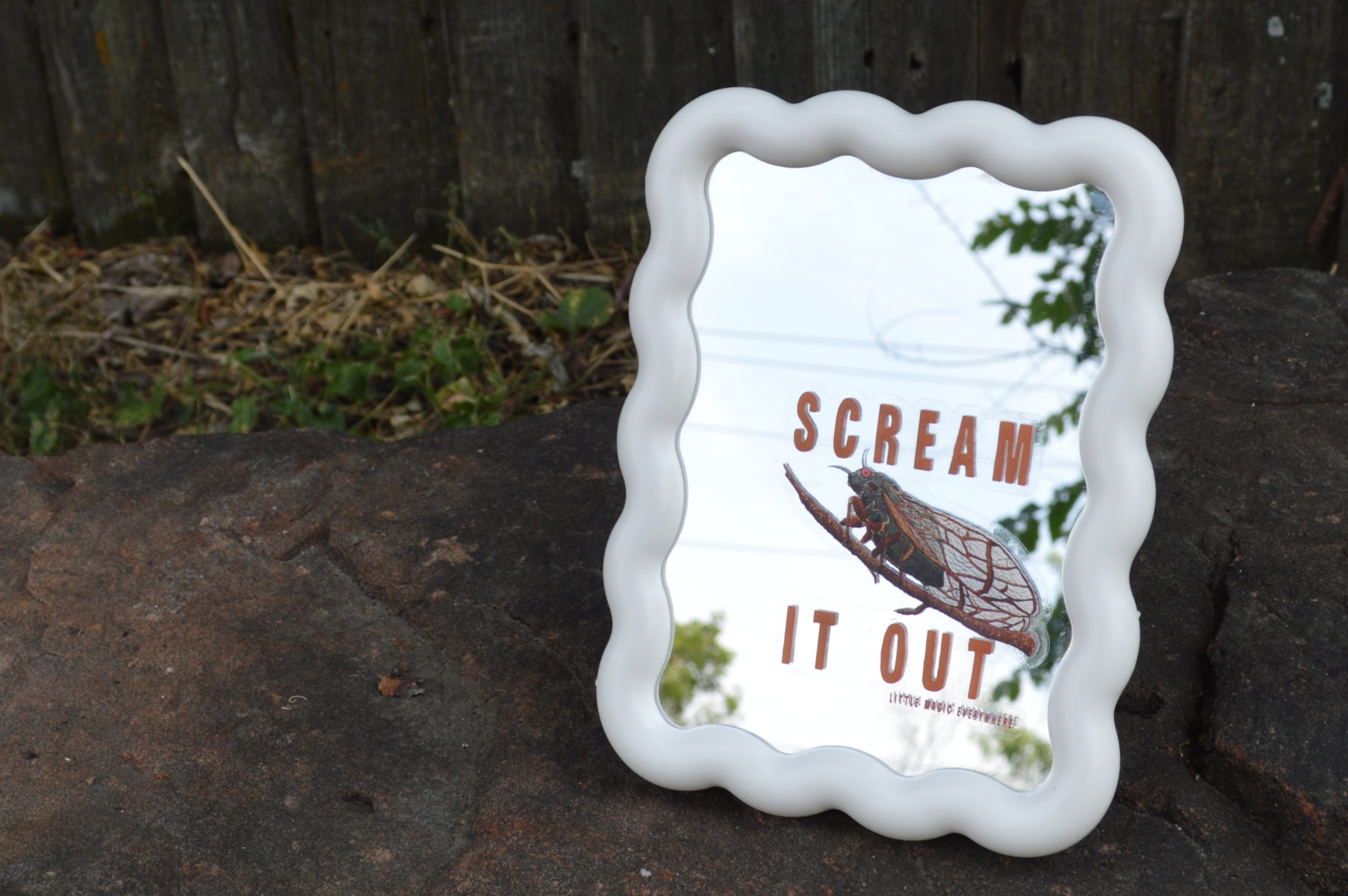 Scream It Out Mirror Affirmation