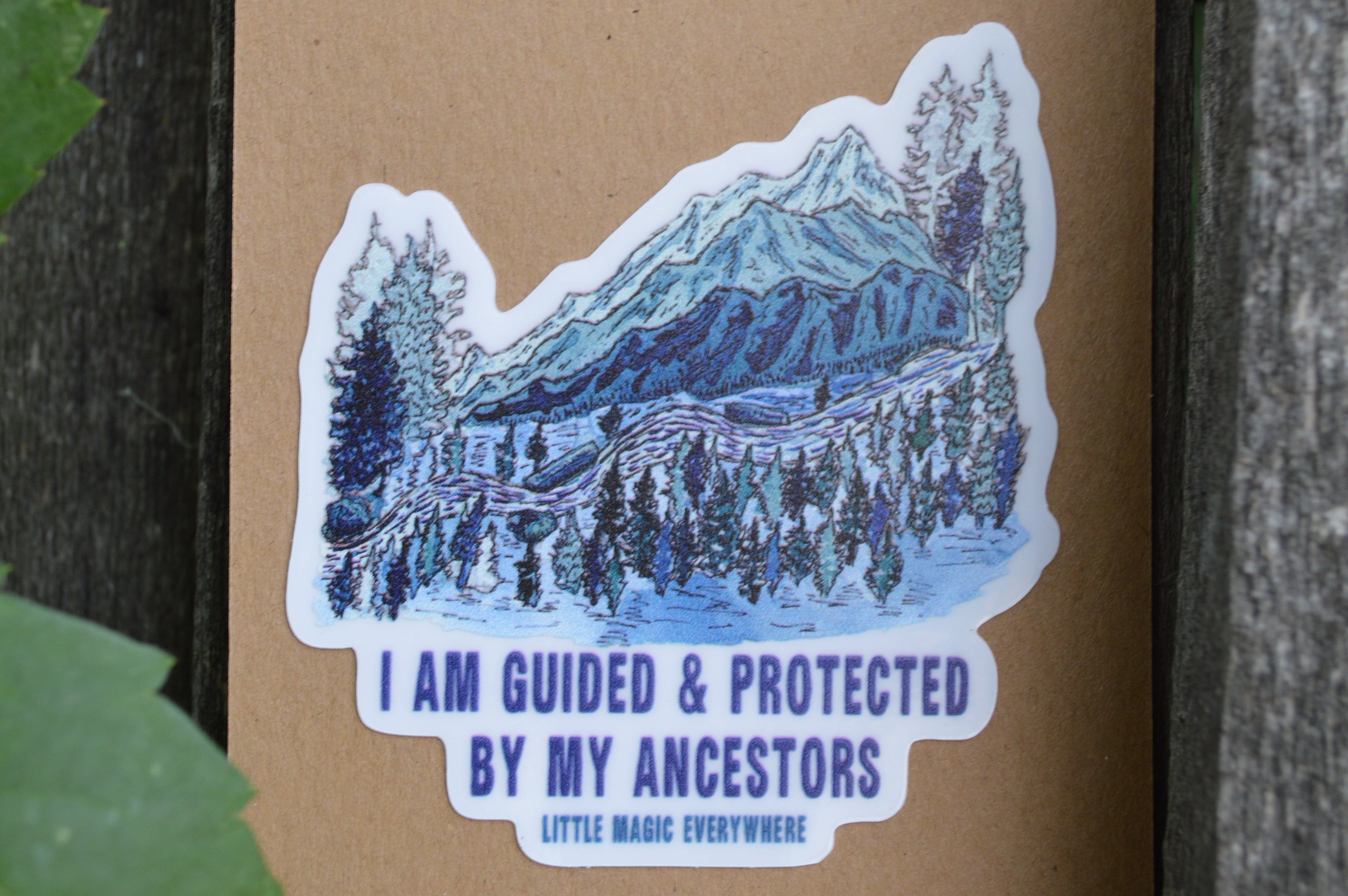 I Am Guided And Protected By My Ancestors Mirror Affirmation