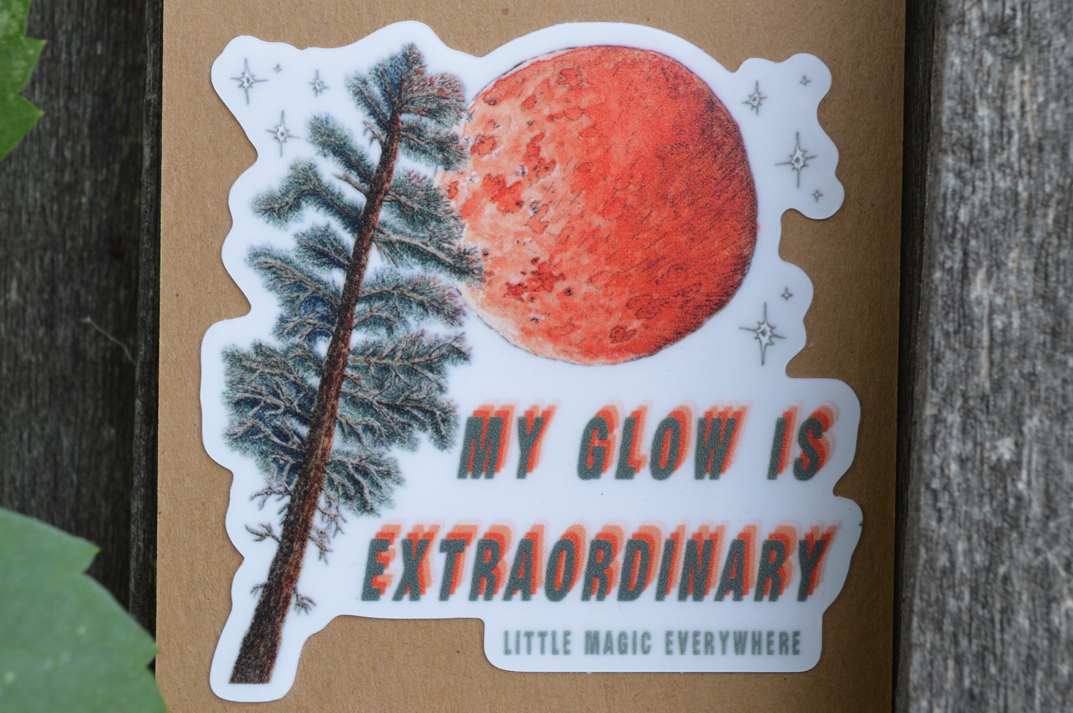 My Glow Is Extraordinary Mirror Affirmation