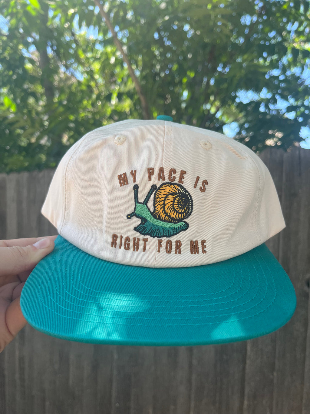 My Pace Is Right For Me Hat
