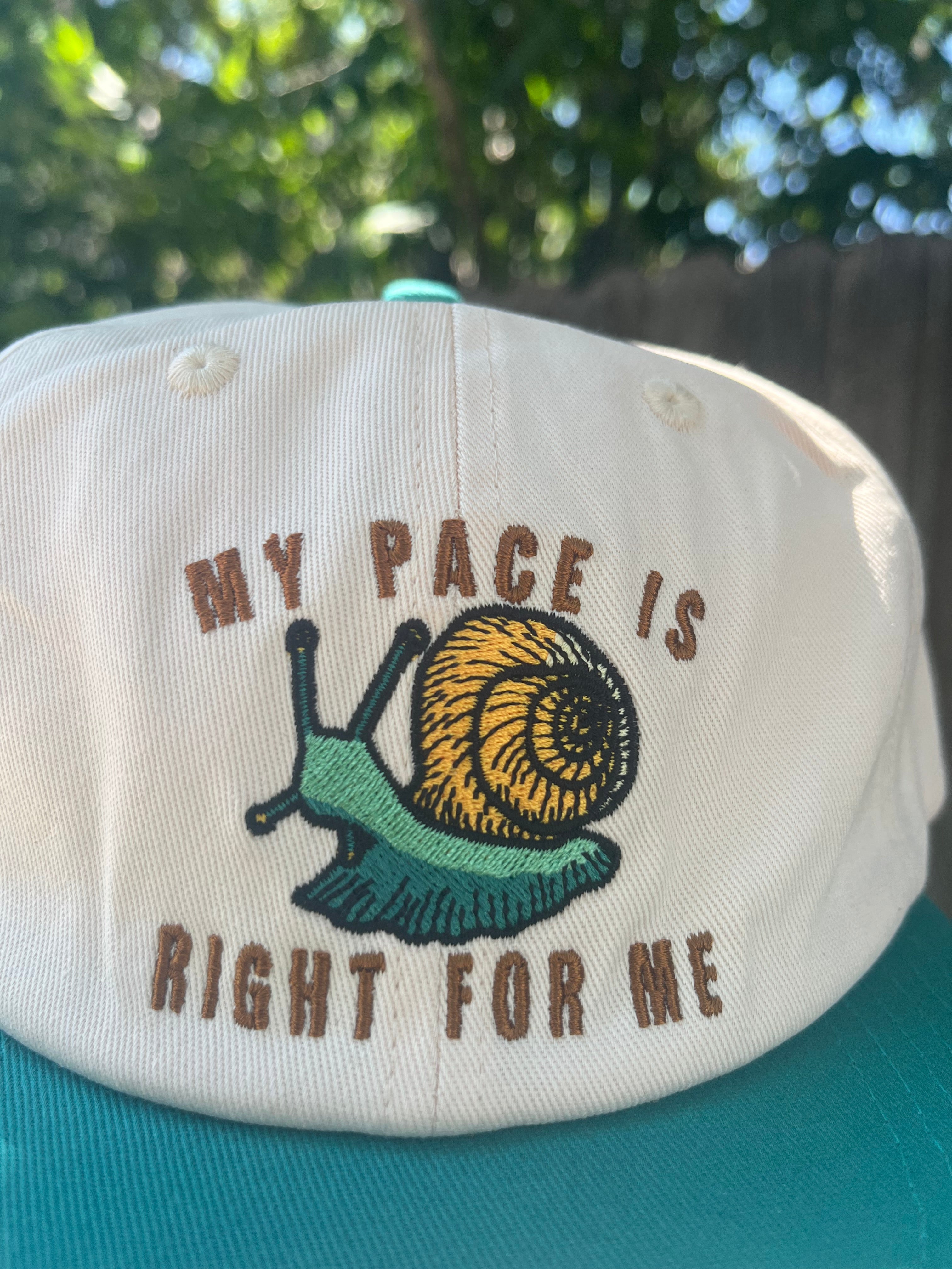 My Pace Is Right For Me Hat