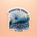 Intergenerational Friendships Are Precious Sticker