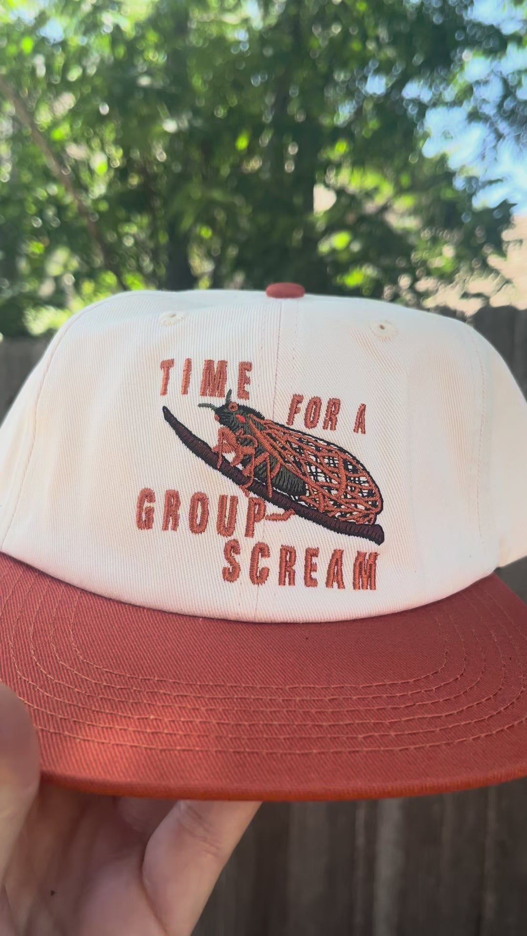 Time For A Group Scream Hat